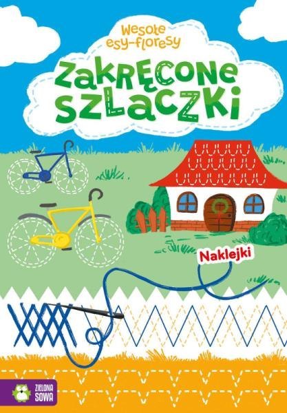 Książka Wesołe esy-floresy. Zakręcone szlaczki. ZIELONA SOWA