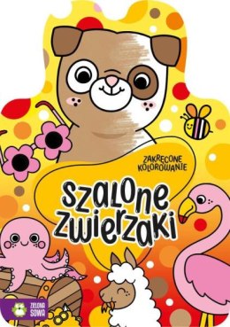 Książka Zakręcone kolorowanie. Szalone zwierzaki. ZIELONA SOWA