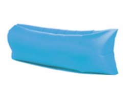 Lazy BAG SOFA łóżko leżak na powietrze błękitny 200x70cm