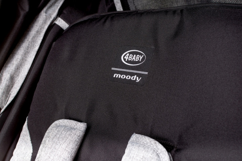 MOODY XXI 4Baby wózek spacerowy do 22 kg - Black