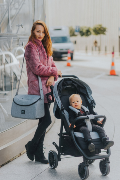 MOODY XXI 4Baby wózek spacerowy do 22 kg - Light Grey