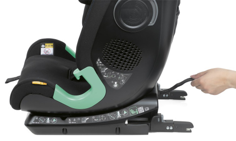 MYSEAT i-Size Air CHICCO fotelik samochodowy 9-36 kg - Black Air