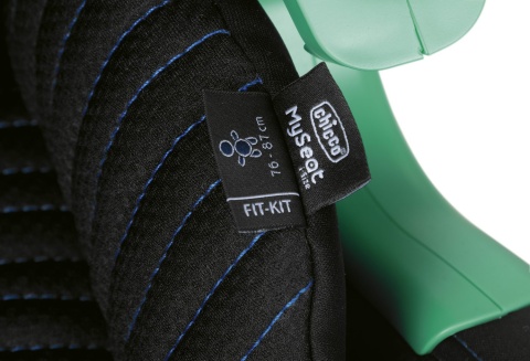 MYSEAT i-Size Air CHICCO fotelik samochodowy 9-36 kg - Black Air