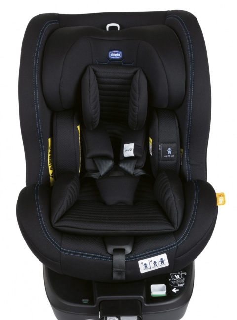 SEAT3FIT i-Size AIR Chicco fotelik samochodowy 0-25 kg - BLACK AIR
