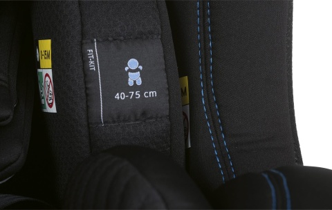 SEAT3FIT i-Size AIR Chicco fotelik samochodowy 0-25 kg - BLACK AIR