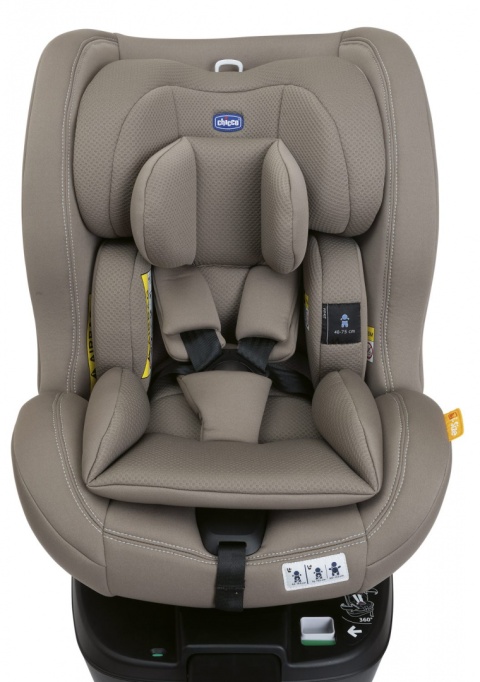 SEAT3FIT i-Size Chicco fotelik samochodowy 0-25 kg - Desert Taupe
