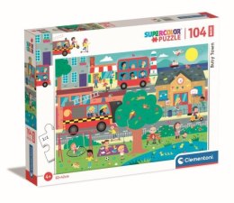 Clementoni Puzzle 104el Maxi podłogowe Busy Town 23766 p.6