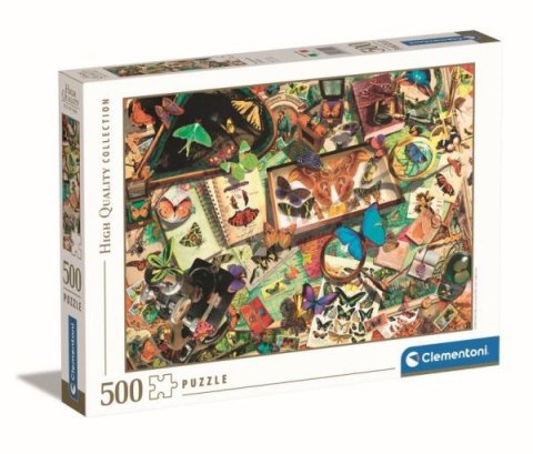 Clementoni Puzzle 500el Motyle. Butterfly Collection 35125 p.6