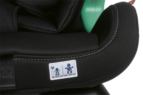 MYSEAT i-Size Chicco fotelik samochodowy 9-36 kg - Black