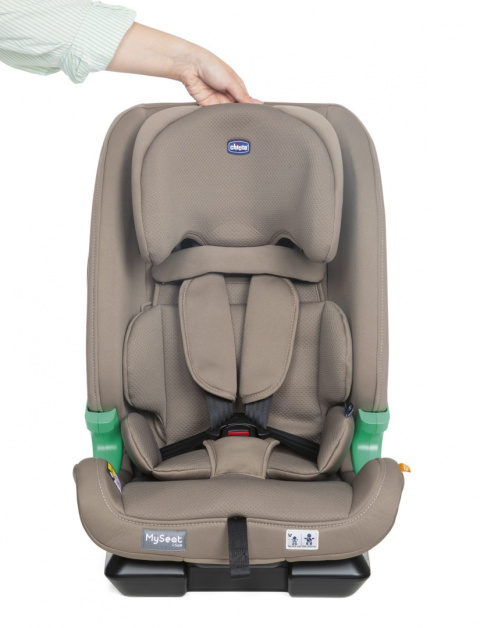 MYSEAT i-Size Chicco fotelik samochodowy 9-36 kg - Desert Taupe