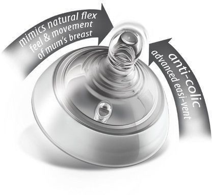 Tommee Tippee Smoczek Silikonowy 6m+ Kaszka 221421