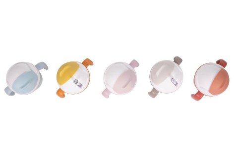 B-Kubek do picia ze słomką BIOplastik CPLA ochre