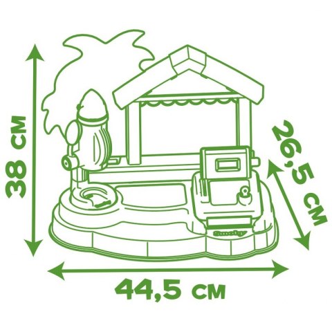 SMOBY Lodziarnia Sklep 38 el. - Beach Bar