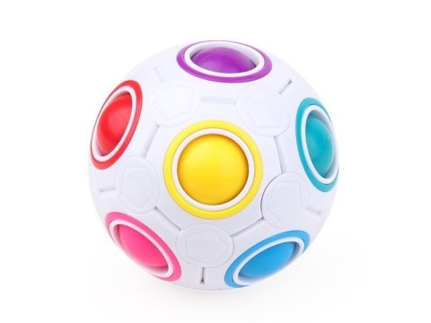 Zabawka Piłka Antystresowa Sensoryczna FIDGET "Rainbow Ball"