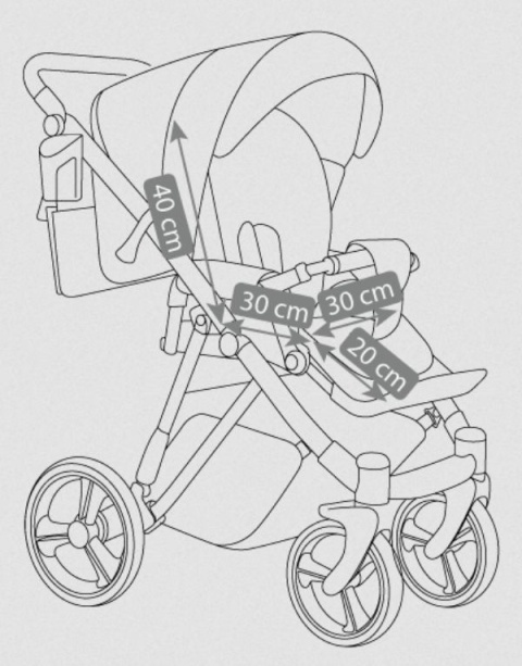 NAVO Camarelo 2w1 wózek wielofunkcyjny Polski Produkt kolor 10