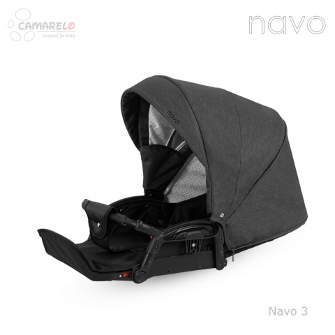 NAVO Camarelo 3w1 wózek wielofunkcyjny z fotelikiem KITE 0-13kg Polski Produkt kolor 03