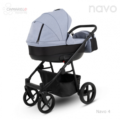 NAVO Camarelo 3w1 wózek wielofunkcyjny z fotelikiem KITE 0-13kg Polski Produkt kolor 04