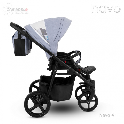 NAVO Camarelo 3w1 wózek wielofunkcyjny z fotelikiem KITE 0-13kg Polski Produkt kolor 04