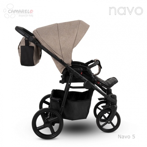 NAVO Camarelo 3w1 wózek wielofunkcyjny z fotelikiem KITE 0-13kg Polski Produkt kolor 05