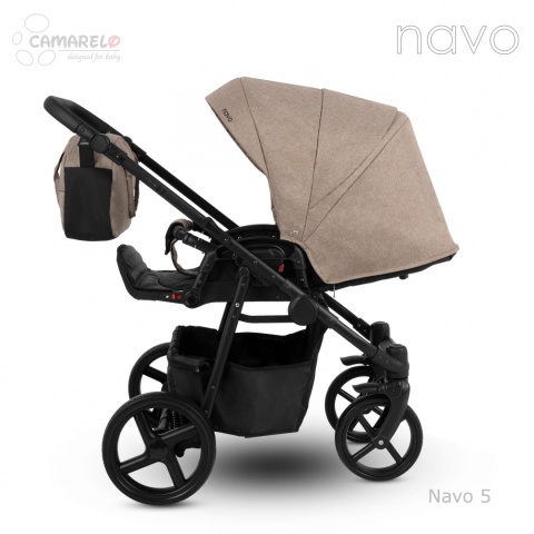 NAVO Camarelo 3w1 wózek wielofunkcyjny z fotelikiem KITE 0-13kg Polski Produkt kolor 05