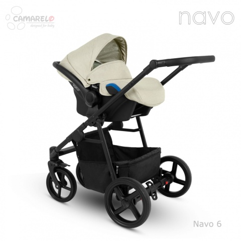 NAVO Camarelo 3w1 wózek wielofunkcyjny z fotelikiem KITE 0-13kg Polski Produkt kolor 06