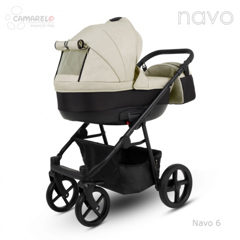 NAVO Camarelo 3w1 wózek wielofunkcyjny z fotelikiem KITE 0-13kg Polski Produkt kolor 06