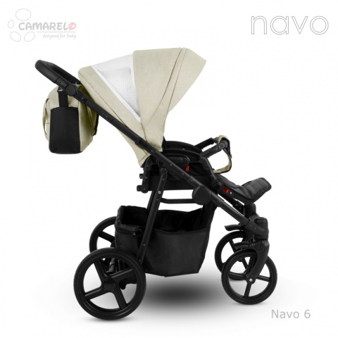 NAVO Camarelo 3w1 wózek wielofunkcyjny z fotelikiem KITE 0-13kg Polski Produkt kolor 06