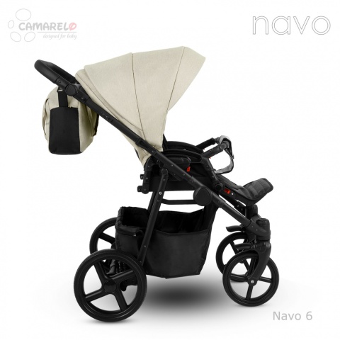 NAVO Camarelo 3w1 wózek wielofunkcyjny z fotelikiem KITE 0-13kg Polski Produkt kolor 06