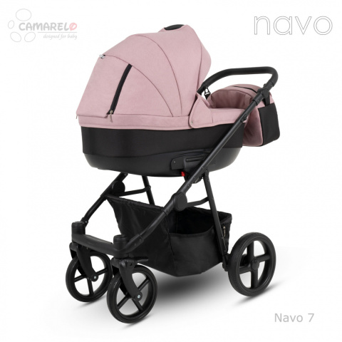 NAVO Camarelo 3w1 wózek wielofunkcyjny z fotelikiem KITE 0-13kg Polski Produkt kolor 07