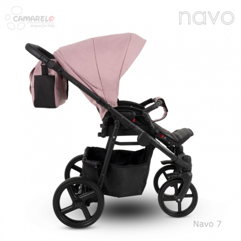 NAVO Camarelo 3w1 wózek wielofunkcyjny z fotelikiem KITE 0-13kg Polski Produkt kolor 07