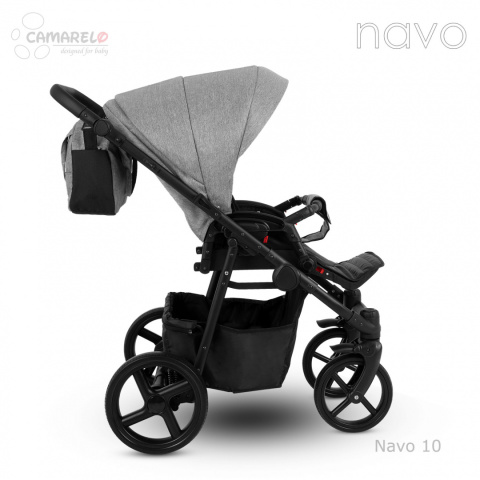 NAVO Camarelo 3w1 wózek wielofunkcyjny z fotelikiem KITE 0-13kg Polski Produkt kolor 10