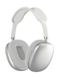 Słuchawki bezprzewodowe bluetooth klasyczne P9 srebrne