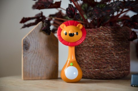 B-Sensoryczna grzechotka gryzak Light&Music LEW