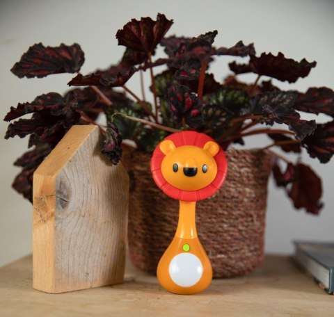 B-Sensoryczna grzechotka gryzak Light&Music LEW