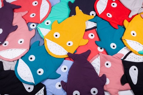 Baby Bites Śpiworek Shark (1-18 m) Rainbows Cooper