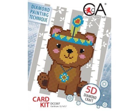 Diamentowa Mozaika Miś