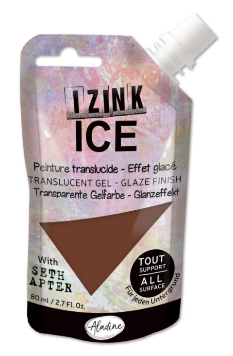 Farba Izink ICE Jasno Brązowa 80 ml