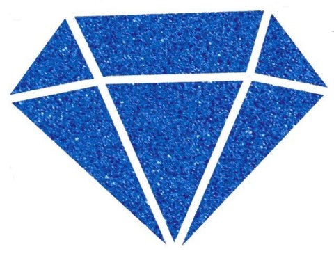 Farba brokatowa Ciemno Niebieska 80 ml