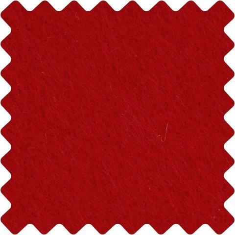Filc ark. A2 grubość 3 mm Czerwony