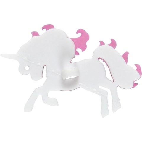 Guziki Jednorożce 3 szt. i Deko Gwiazdki