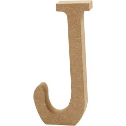 Litera J z MDF 8 cm