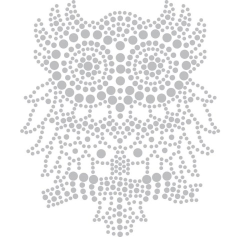 Malowanie kropkami 4 kolory Zwierzęta