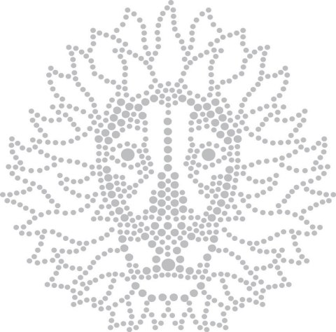 Malowanie kropkami 4 kolory Zwierzęta