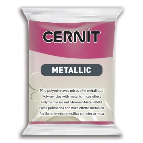 Modelina Cernit Metaliczna Magenta 56g