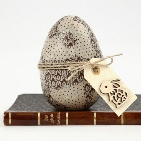 Ozdóbki ze sklejki Zajaczki i Pisanki