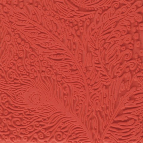 Płytka z teksturą Pawie Pióra 9x9 cm