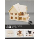 Puzzle 3D drewniane Domek 3