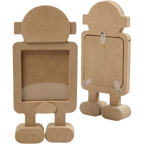 Ramka z MDF - Robot H: 17 cm