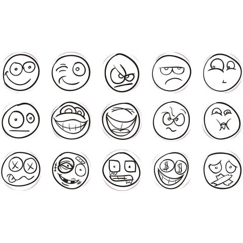 Stemple Buźki 15 szt.