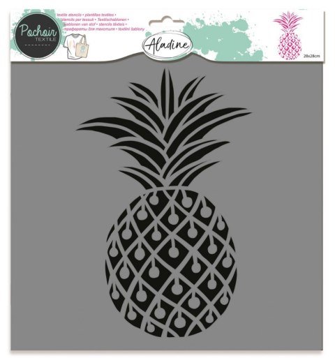 Szablon 28x28 cm Ananas